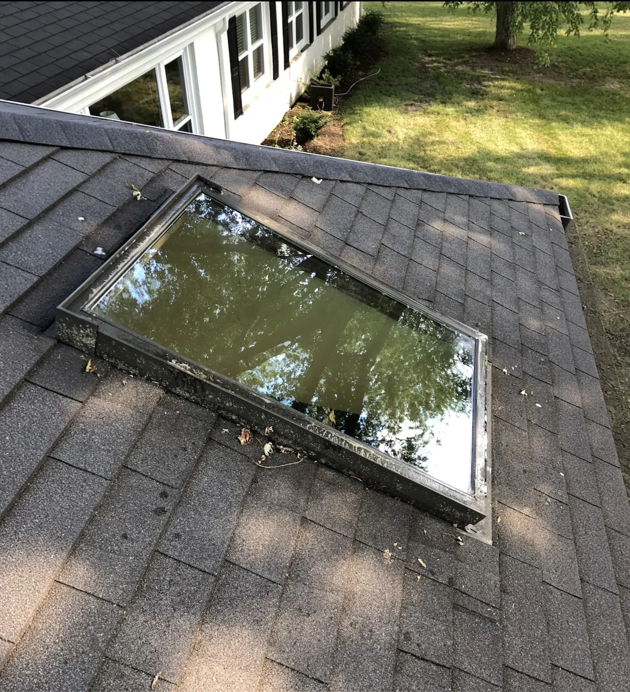 Streak-free residential windows after professional cleaning in Wheeling IL